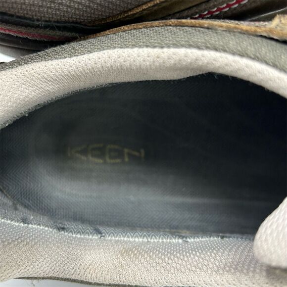 KEEN Targhee II Men's Waterproof Hiking Boots Brown Leather Size 13 Durable - Picture 13 of 15